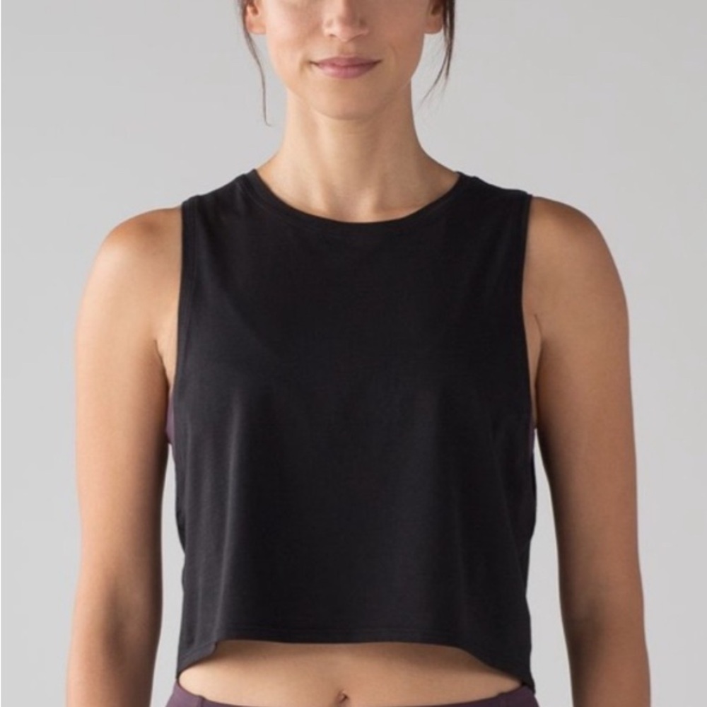 LULULEMON- Cut Back Grey Women's Tank